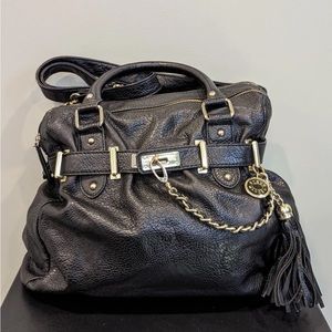 Steve Madden Neptune Satchel with pink interior